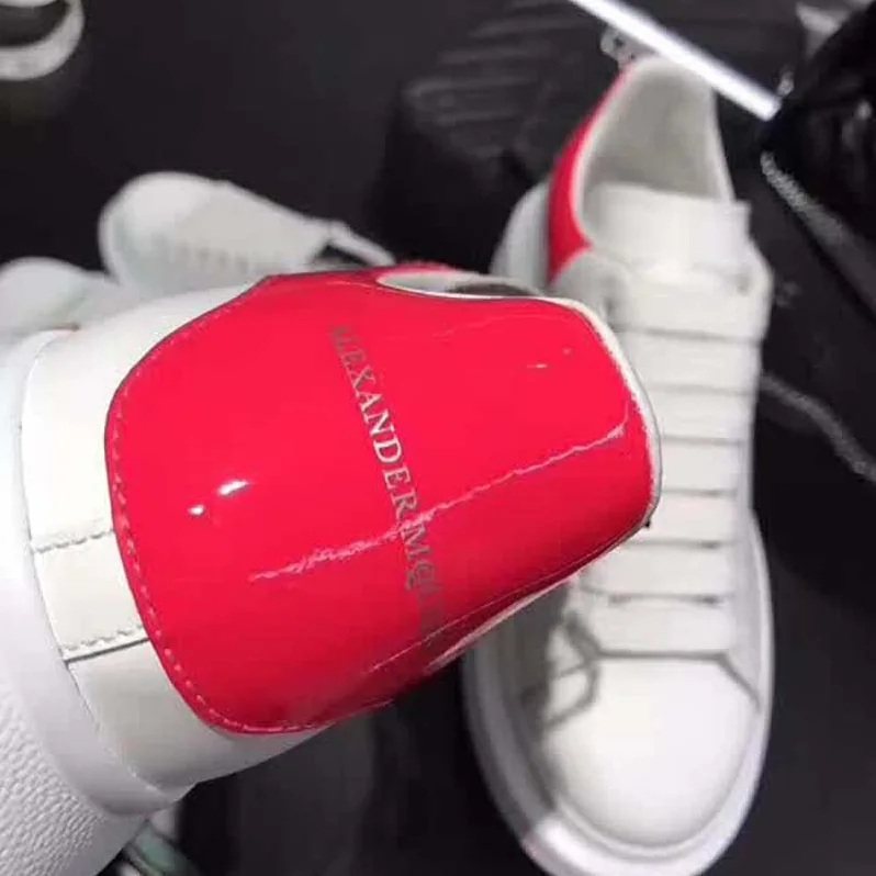 Alexander McQueen Oversized Sneaker Shoes for Women in Rose Alexander McQueen Oversized Sneaker Shoes for Women in Rose