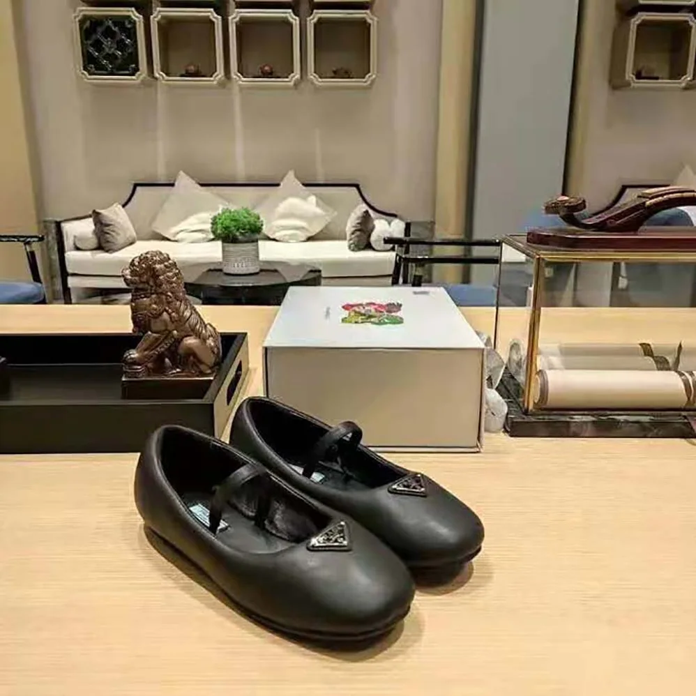 Prada Soft Padded Nappa Leather Ballerinas for Women in Black