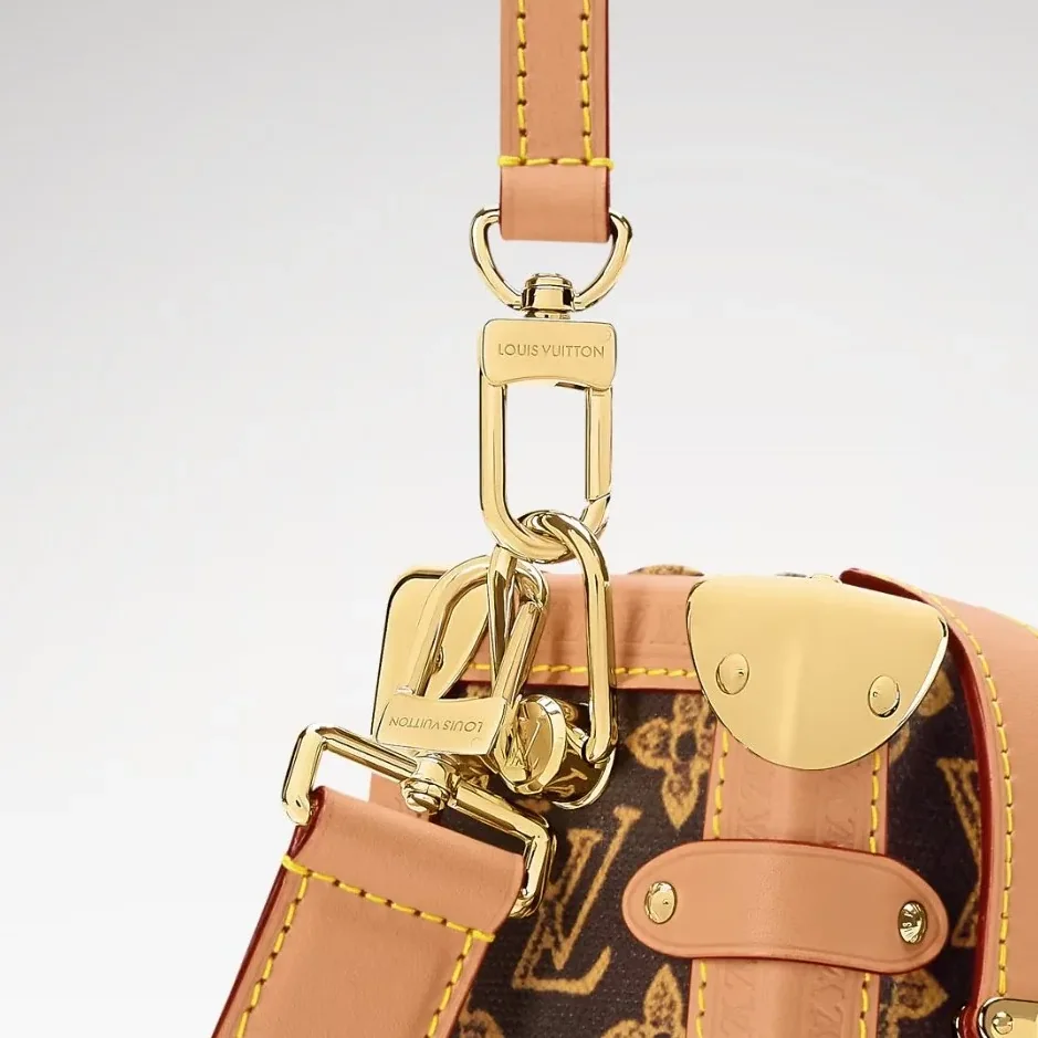 Louis Vuitton Side Trunk MM Monogram Origine Ebène /