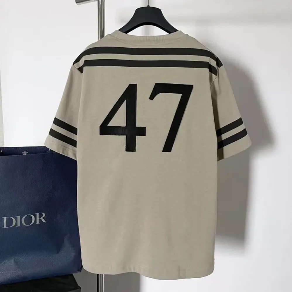 Dior Natural Christian Dior Couture T-Shirt Regular Fit Black Cotton Jersey for Men Dior Natural Christian Dior Couture T-Shirt Regular Fit Black Cotton Jersey for Men
