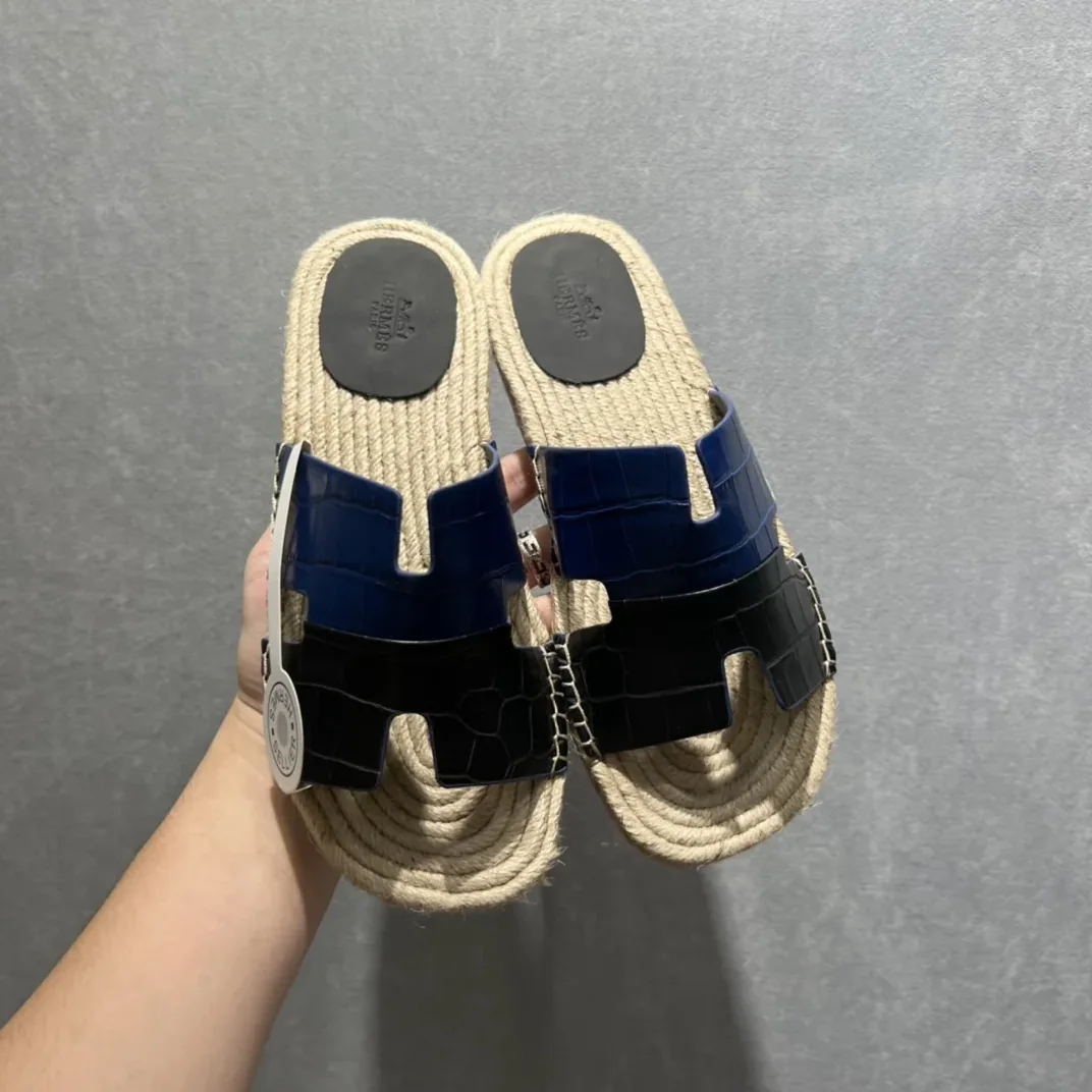 Hermes Old Espadrilles Black And Blue Hermes Old Espadrilles Black And Blue