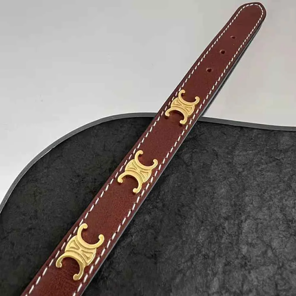 Celine Triomphe Multi Leather Bracelet in Brass with Gold Finish and Calfskin for Women Celine Triomphe Multi Leather Bracelet in Brass with Gold Finish and Calfskin for Women