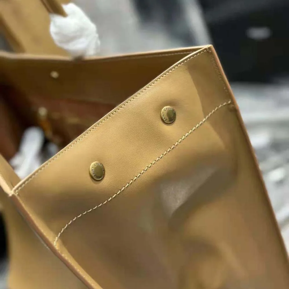 Saint Laurent YSL Rive Gauche Large Tote Bag in Vegetable for Women in Tanned Leather Saint Laurent YSL Rive Gauche Large Tote Bag in Vegetable for Women in Tanned Leather