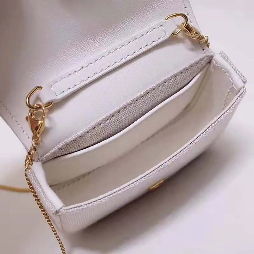 Fendi Nano Baguette Charm Beige Canvas Charm for Women Fendi Nano Baguette Charm Beige Canvas Charm for Women