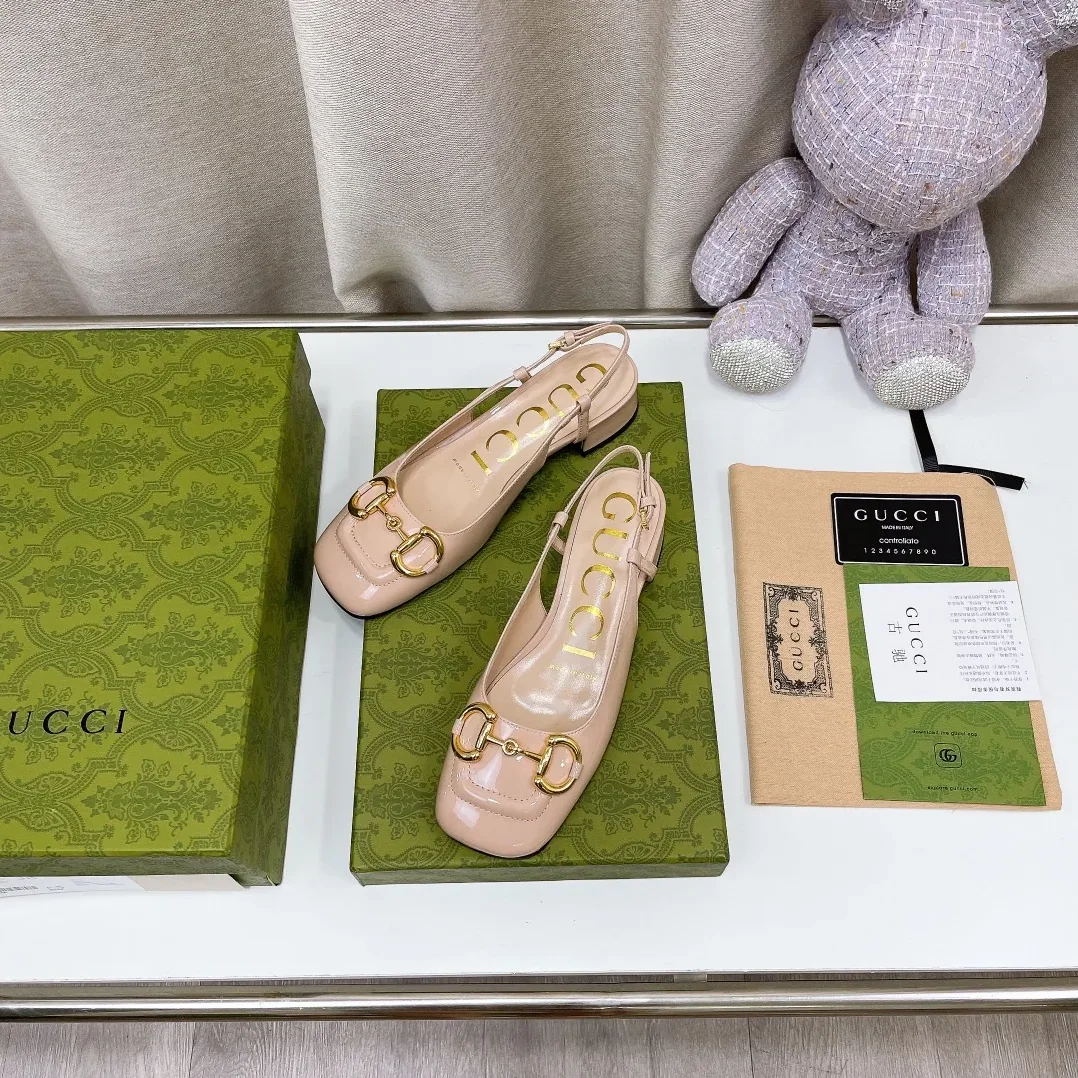 Gucci Slingback With Horsebit Pink for Women