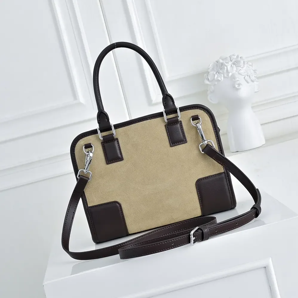 Loewe Large Amazona 180 Bag in Suede for Women Loewe Large Amazona 180 Bag in Suede for Women
