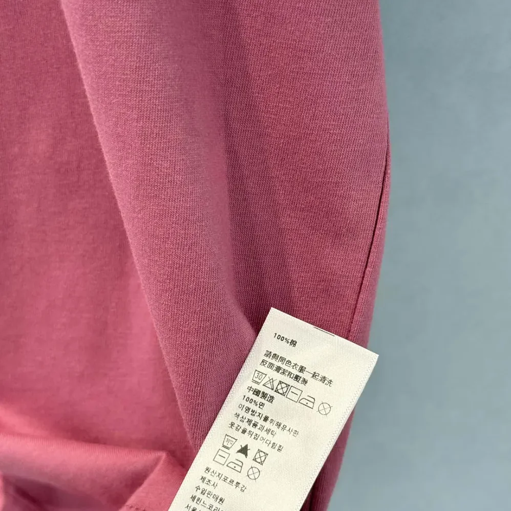 Celine Loose T-Shirt In Cotton Jersey for Men in Rose