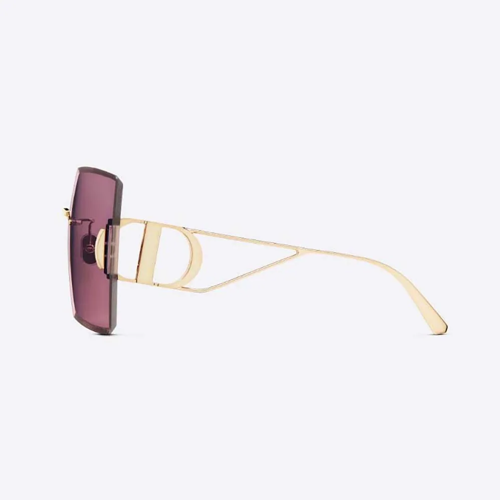 Dior 30Montaigne S7U Burgundy Square Sunglasses for Women