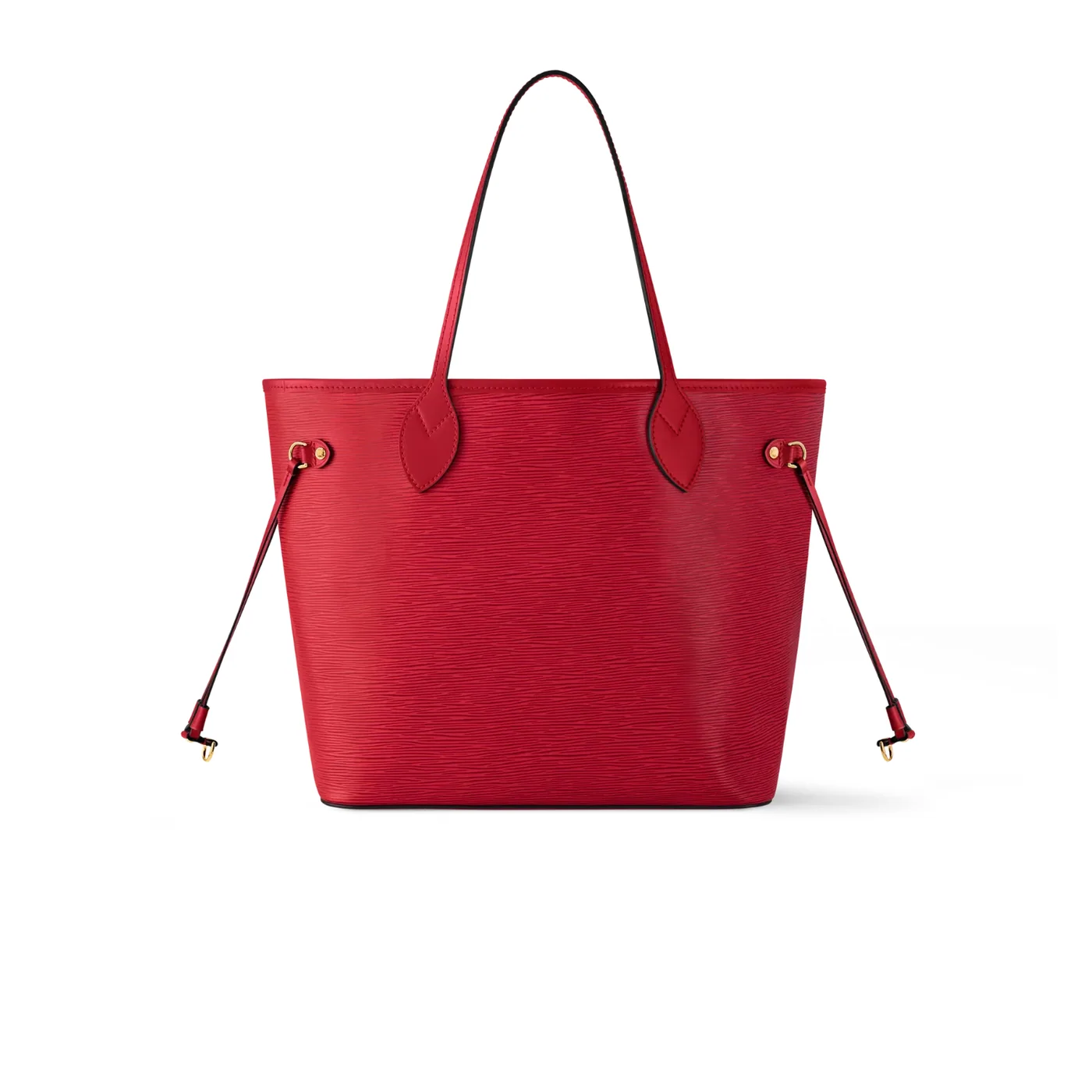 Louis Vuitton Neverfull MM Tote Bag in Castillan Red Gold Hardware
