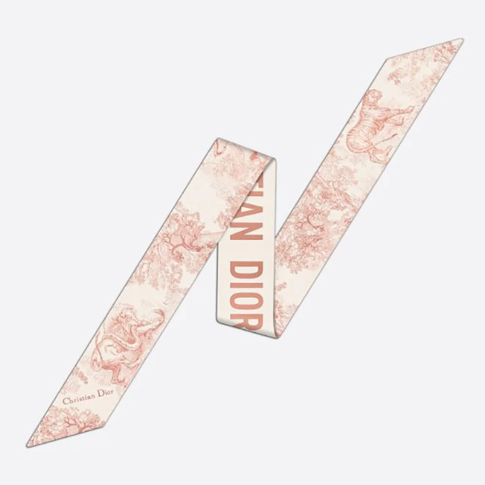 Dior Toile DE Jouy Mitzah Scarf Silk Twill for Women Dior Toile DE Jouy Mitzah Scarf Silk Twill for Women