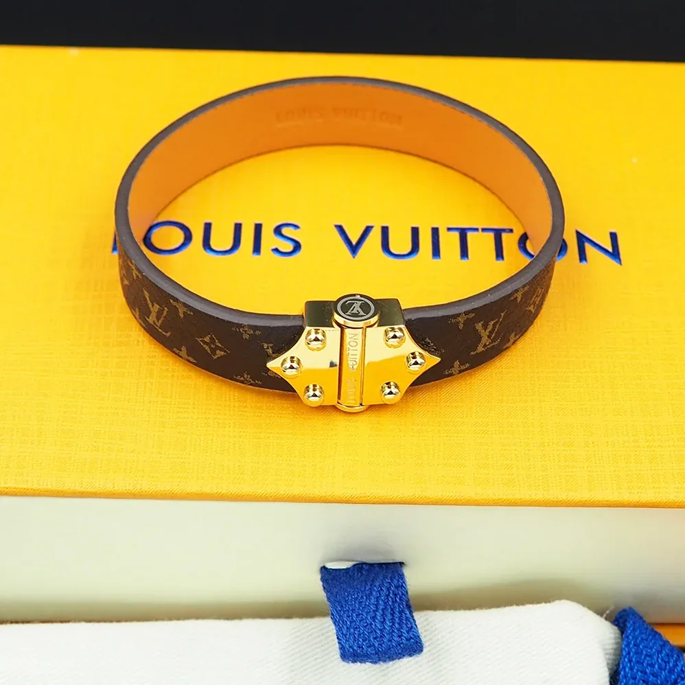 Louis Vuitton Nano Monogram Bracelet Brown Louis Vuitton Nano Monogram Bracelet Brown