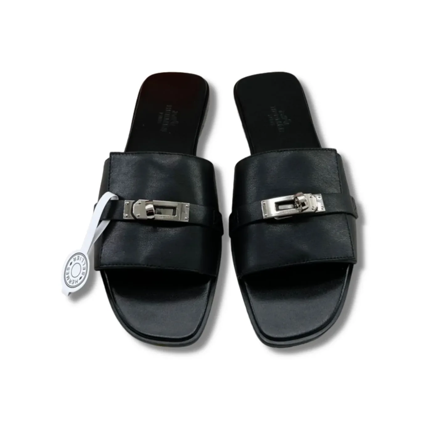 Hermes Giulia Sandal Brown