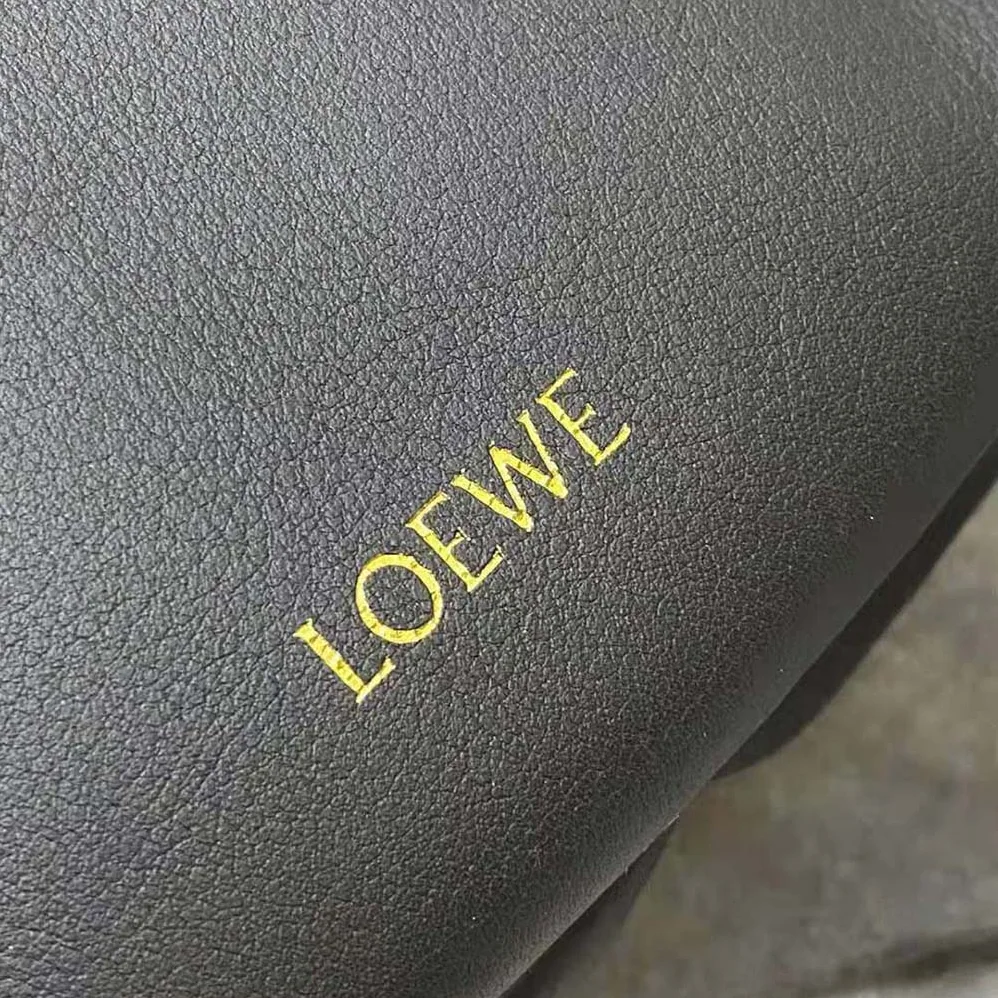 Loewe Paseo Satchel in Shiny Nappa Calfskin for Women in Black Loewe Paseo Satchel in Shiny Nappa Calfskin for Women in Black