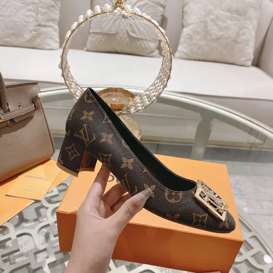Louis Vuitton Madeleine Pump Brown / Louis Vuitton Madeleine Pump Brown /