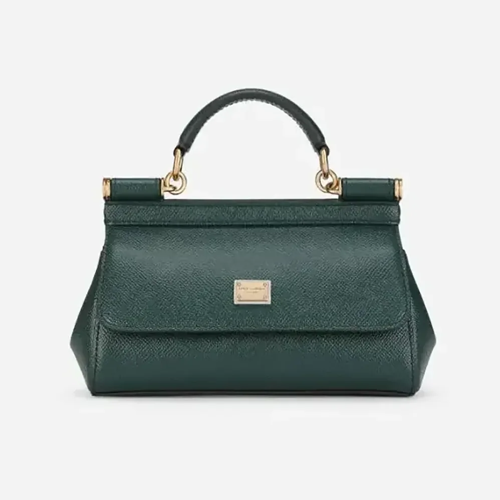 Dolce Gabbana D&G Small Sicily Handbag for Women in Green Dolce Gabbana D&G Small Sicily Handbag for Women in Green