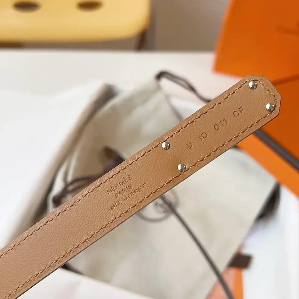 Hermes Kelly 18 Belt for Women in Brown