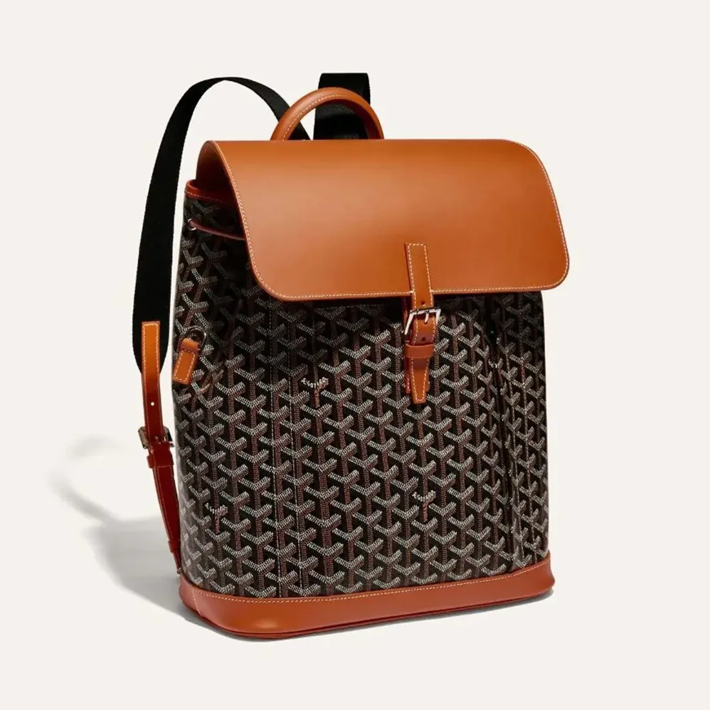 Goyard Alpin MM Backpack for Unisex in Tan Goyard Alpin MM Backpack for Unisex in Tan