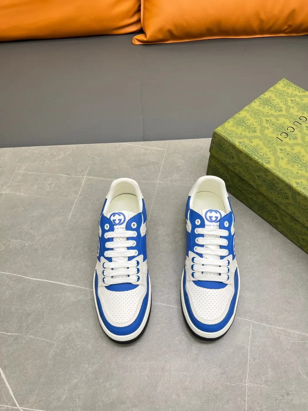 Gucci Mac80 Sneaker Blue Gucci Mac80 Sneaker Blue