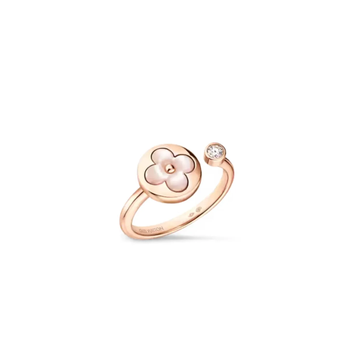 Louis Vuitton Color Blossom Mini Sun Ring Pink-Toned Q0S21A Louis Vuitton Color Blossom Mini Sun Ring Pink-Toned Q0S21A