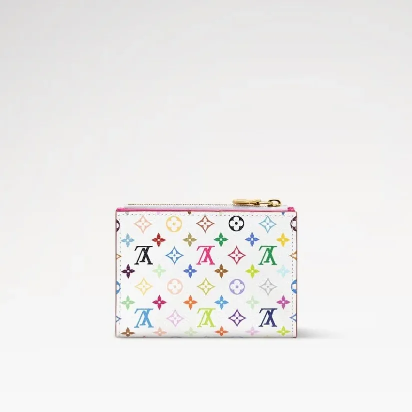 Louis Vuitton LV x TM Lisa Wallet in Multicolor Gold Hardware
