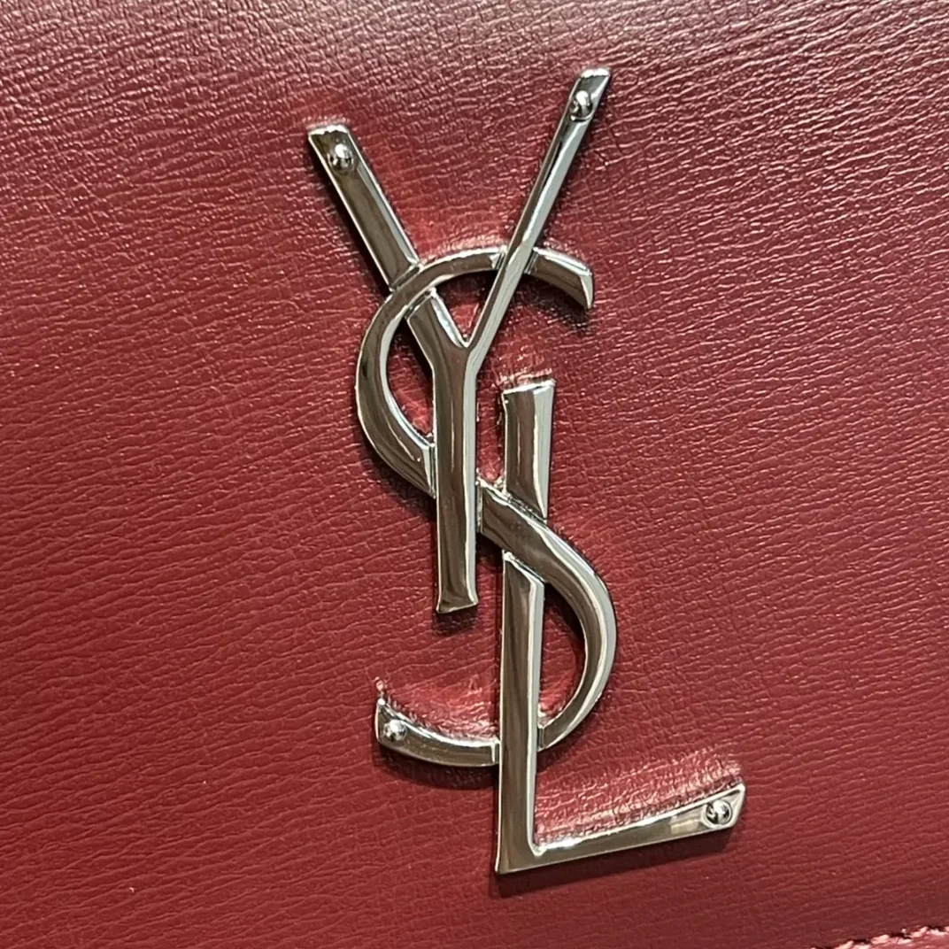 Saint Laurent Sunset Medium Chain Bag Red / Saint Laurent Sunset Medium Chain Bag Red /