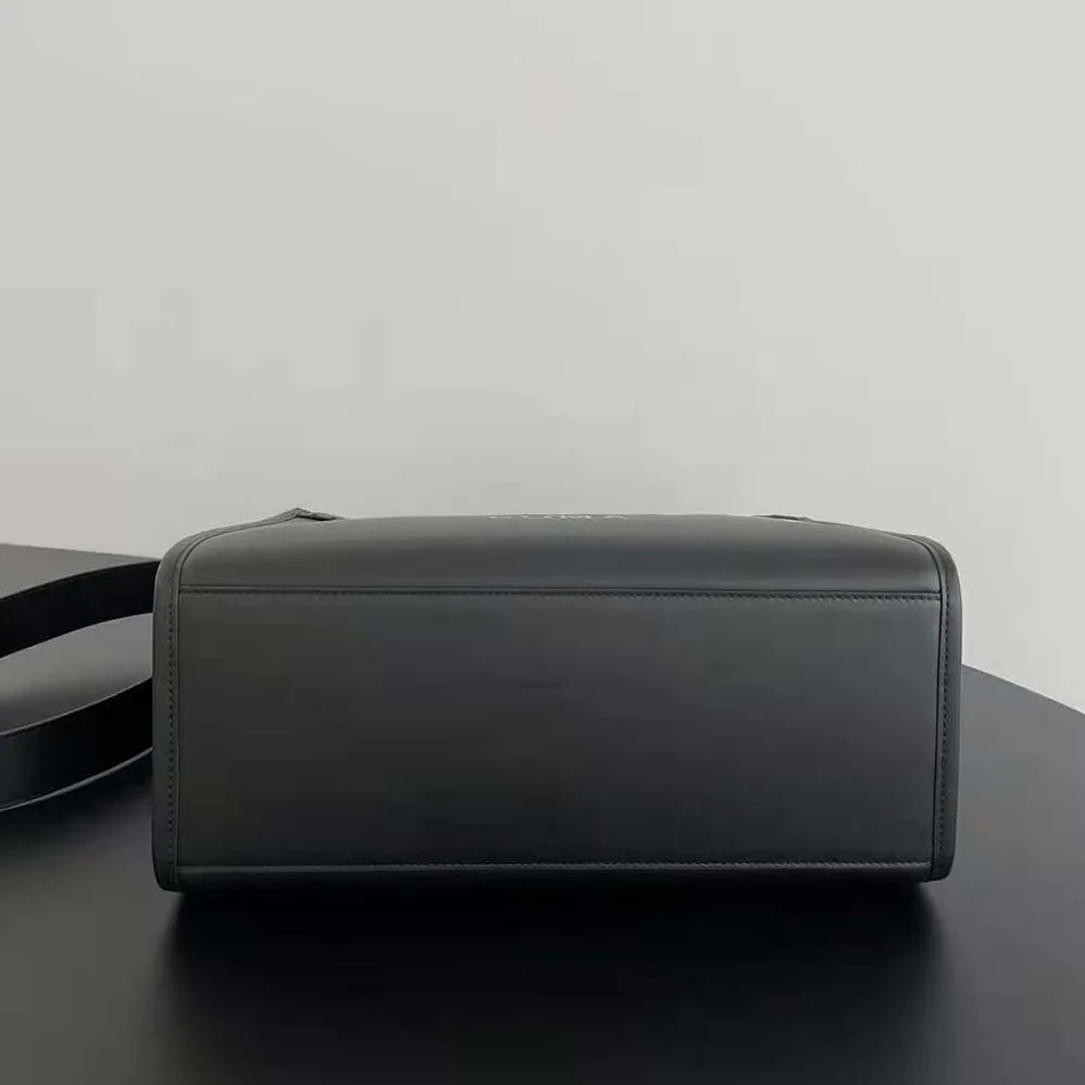Fendi By The Way Mini Small Boston Bag in Black Leather for Women