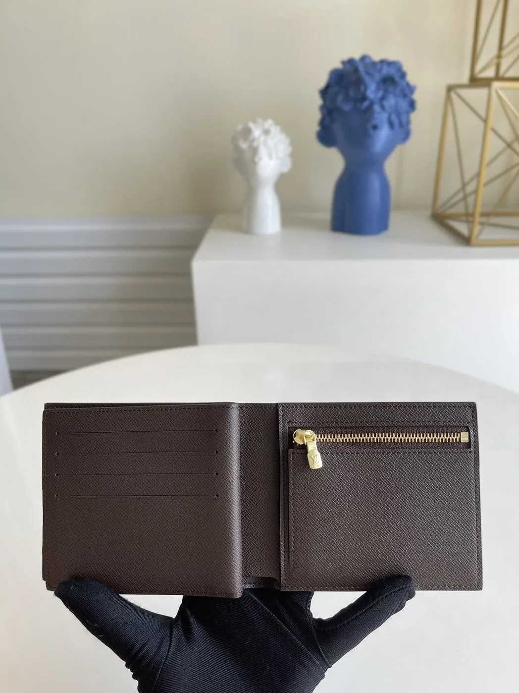 Louis Vuitton Amerigo Wallet Damier Ebene Louis Vuitton Amerigo Wallet Damier Ebene