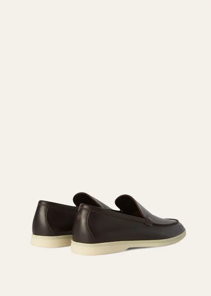 Loro Piana Summer Walk Loafers Dark Brown Loro Piana Summer Walk Loafers Dark Brown