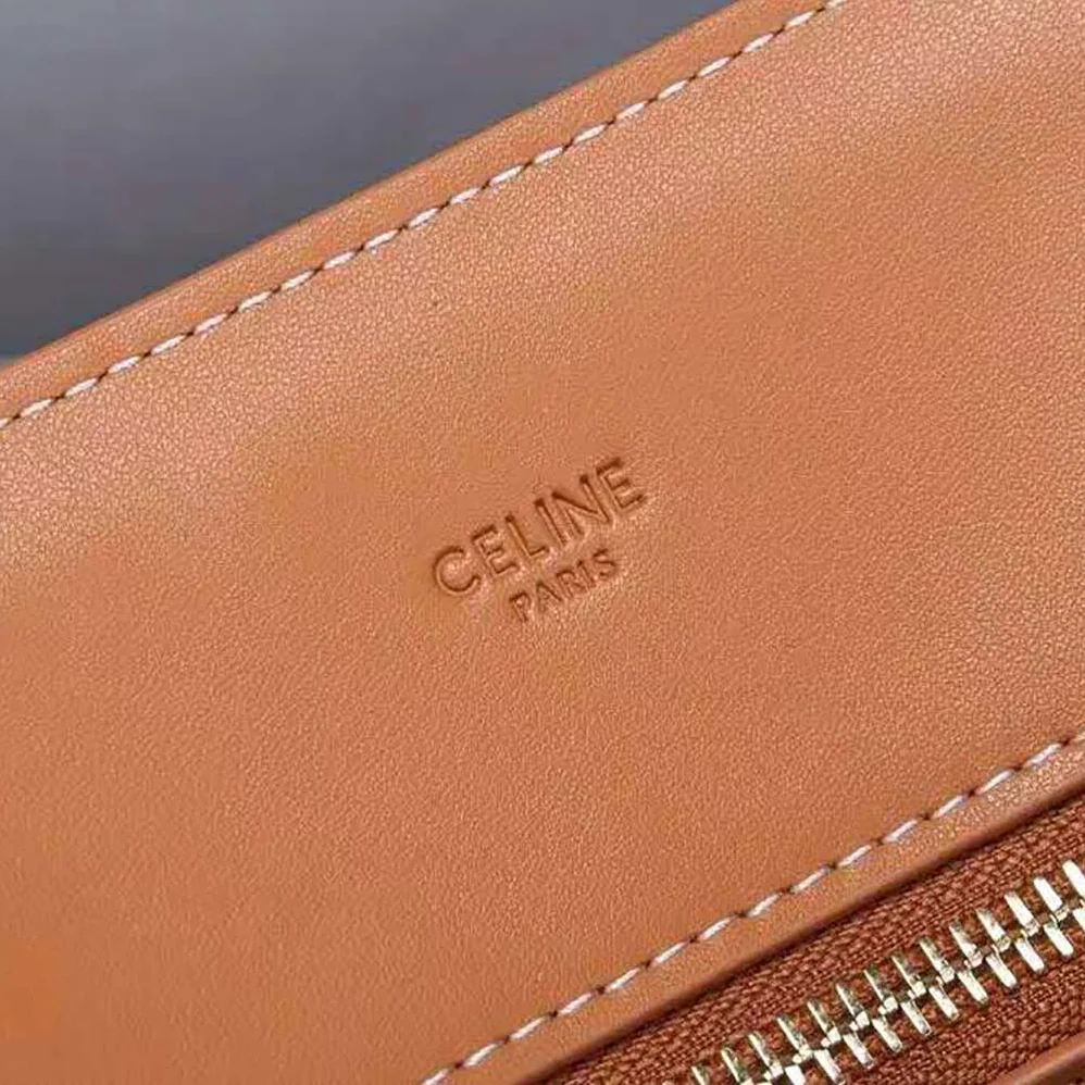 Celine Vertical Cabas Celine in Canvas with Celine Print and Calfskin for Women Celine Vertical Cabas Celine in Canvas with Celine Print and Calfskin for Women