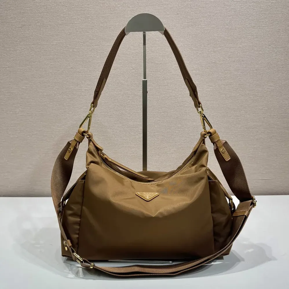 Prada Explore Large Re-Nylon Shoulder Bag With Flap for Women Prada Explore Large Re-Nylon Shoulder Bag With Flap for Women