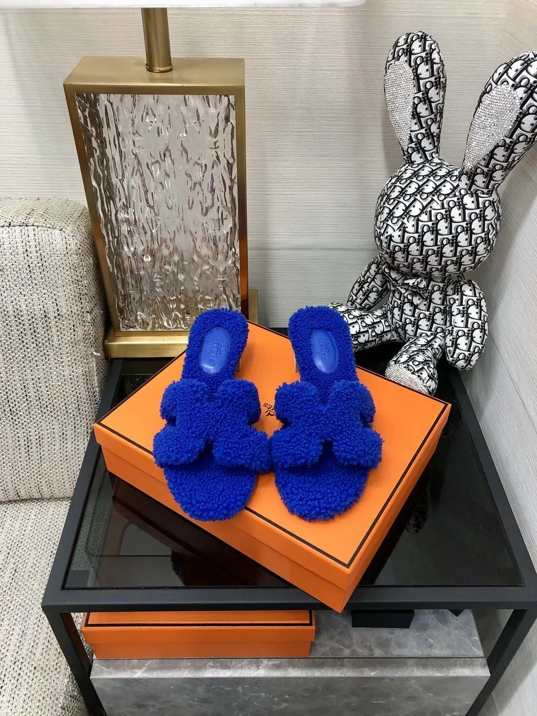 Hermes Oasis Sandal Dark Blue / Hermes Oasis Sandal Dark Blue /