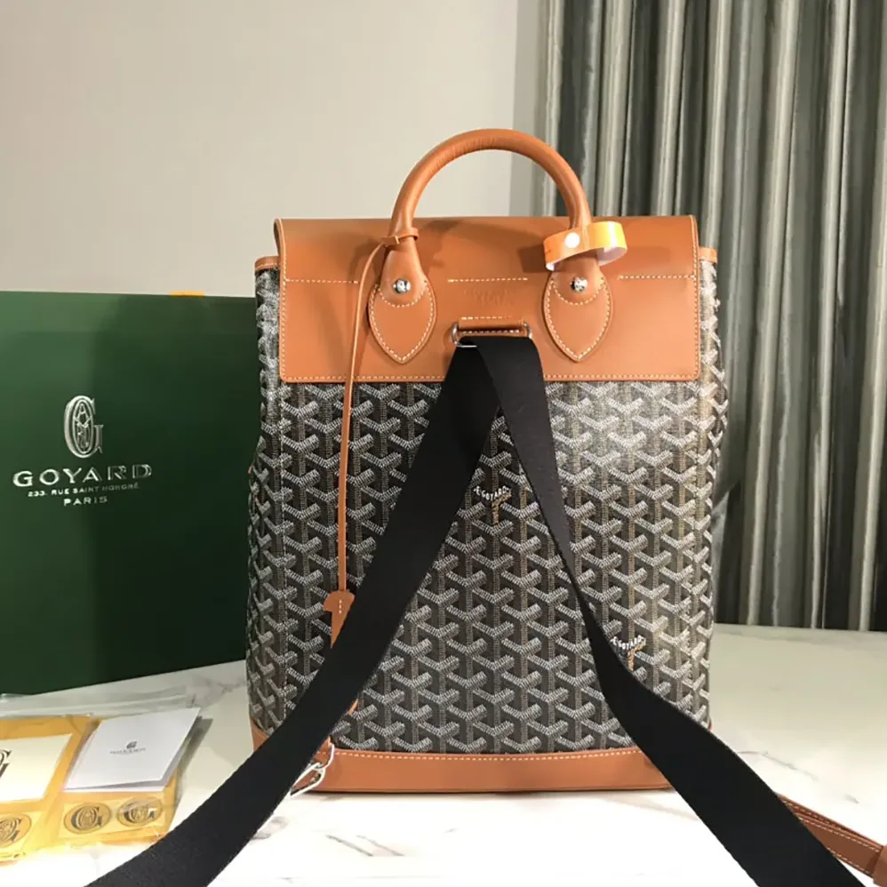 Goyard Alpin MM Backpack for Unisex in Tan Goyard Alpin MM Backpack for Unisex in Tan