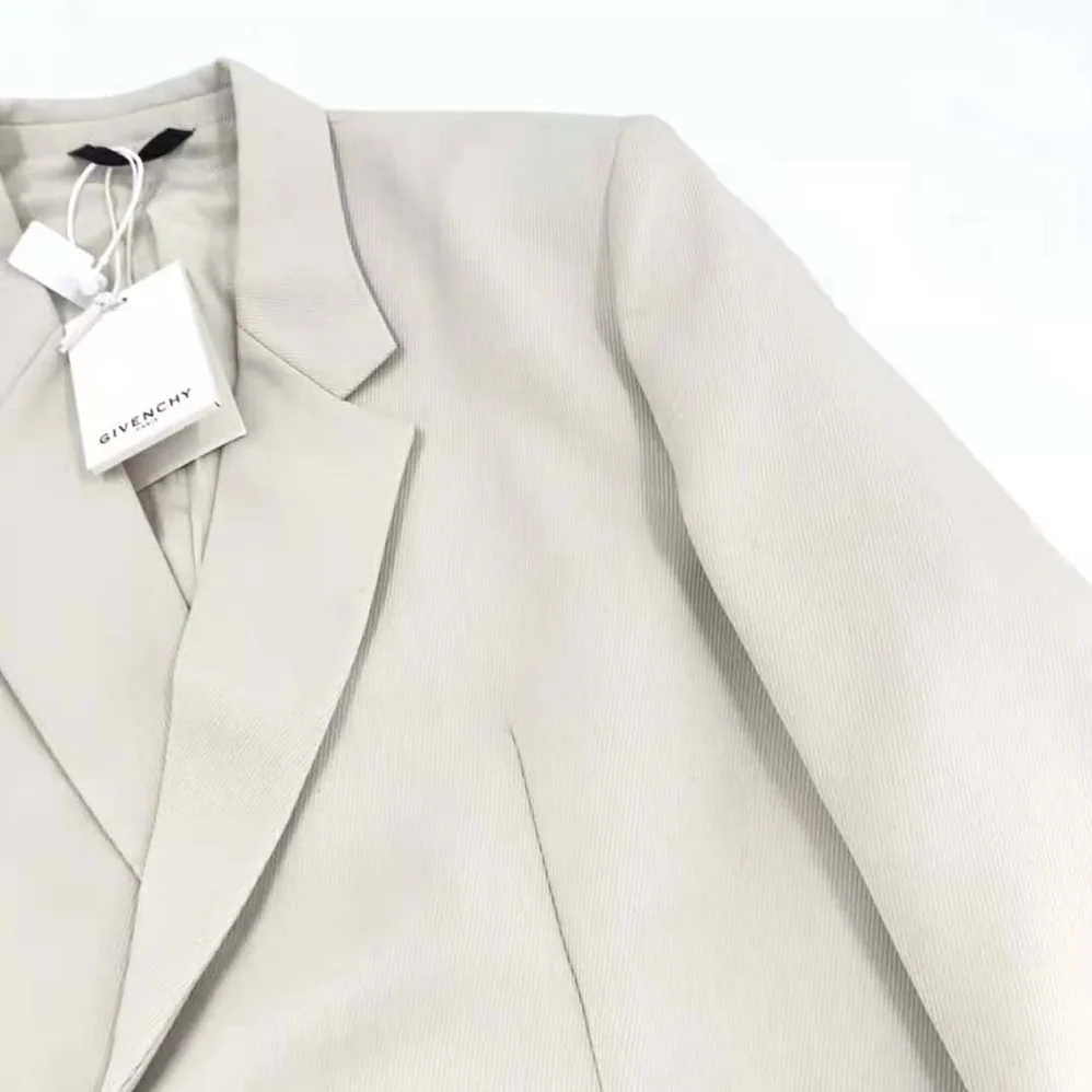 Givenchy Slim Fit Jacket in Lightweight Wool with Padlock for Men Givenchy Slim Fit Jacket in Lightweight Wool with Padlock for Men