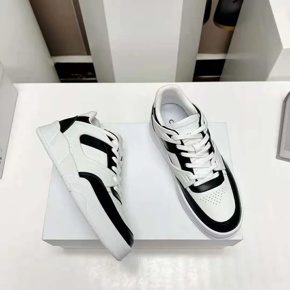Celine CT-07 Celine Trainer Low Lace-up Sneaker in Calfskin for Men in Black