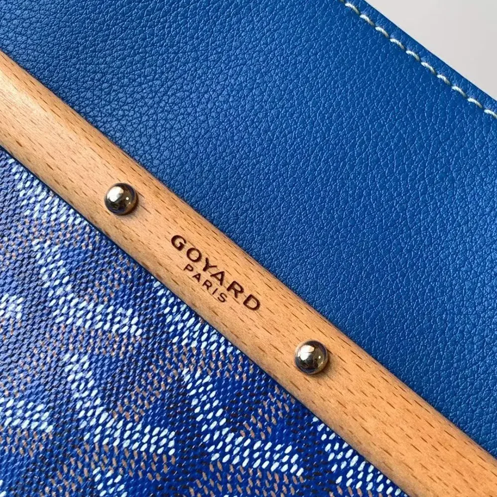 Goyard Saïgon Tote Bag for Women in Sky Blue