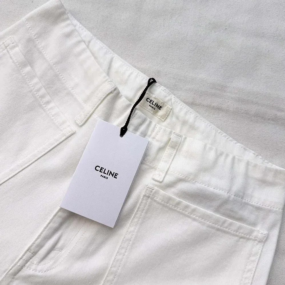 Celine Flare Jeans 004 in Indigo Denim for Men