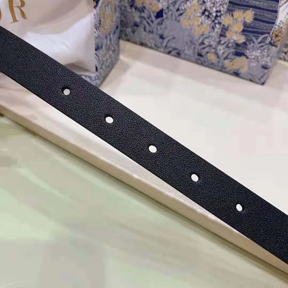Dior 30 Montaigne Reversible Belt Black and Ethereal Pink Smooth Calfskin 20 MM for Women