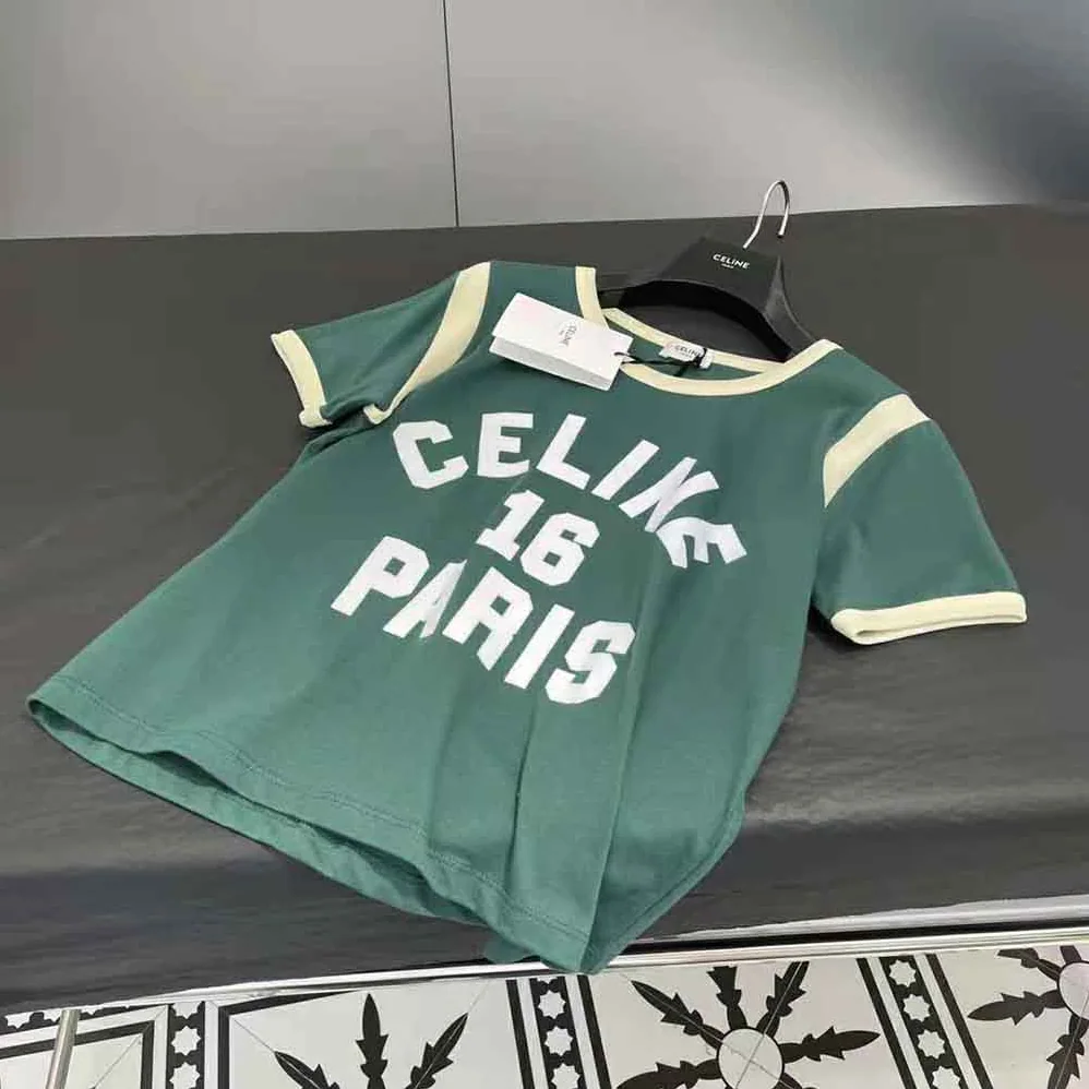 Celine 16 Boxy T for Women in shirt in Cotton Jersey Celine 16 Boxy T for Women in shirt in Cotton Jersey