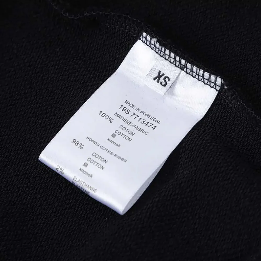 Celine Loose Hoodie in Cotton Fleece for Women in Black Celine Loose Hoodie in Cotton Fleece for Women in Black