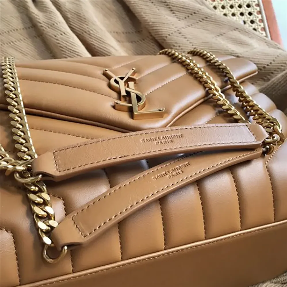 Saint Laurent YSL Loulou Small Bag in Matelasse Y Leather for Women Saint Laurent YSL Loulou Small Bag in Matelasse Y Leather for Women