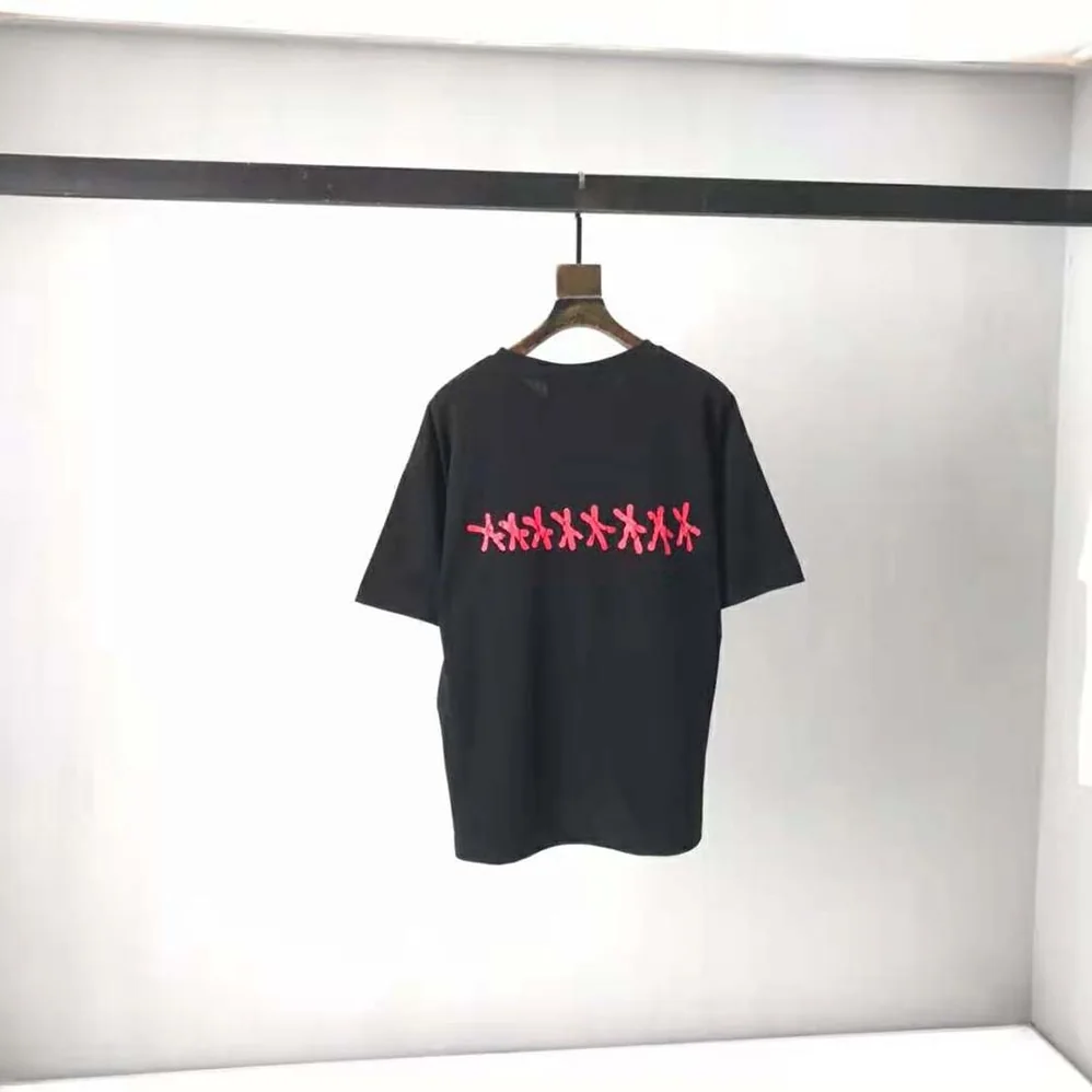 Givenchy Slim Fit T-Shirt in Jersey with Tag Effect Print for Women in Black Givenchy Slim Fit T-Shirt in Jersey with Tag Effect Print for Women in Black