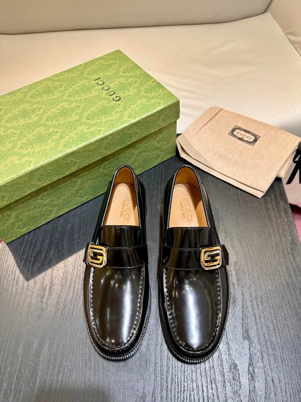 Gucci Interlocking G Loafer Black Gucci Interlocking G Loafer Black