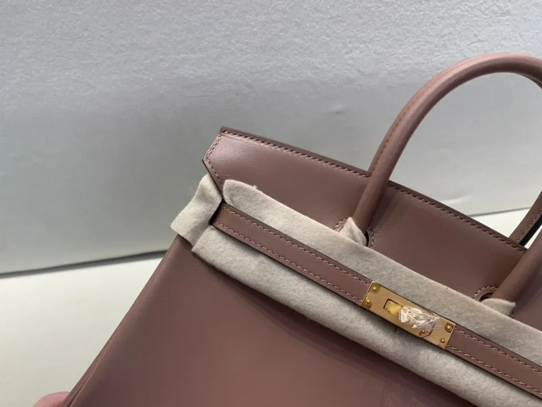 Hermes Birkin 25 Beton Swift Bordeaux /