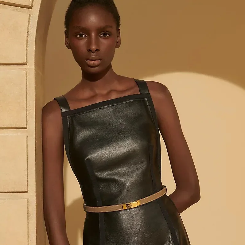 Hermes Kelly 18 Belt Étoupe