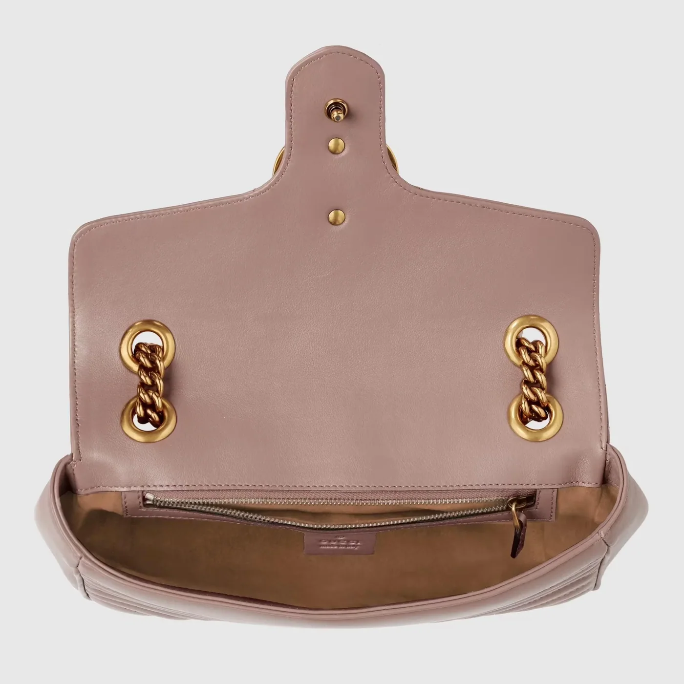 Marmont Small Matelassé Shoulder Bag Dusty Pink