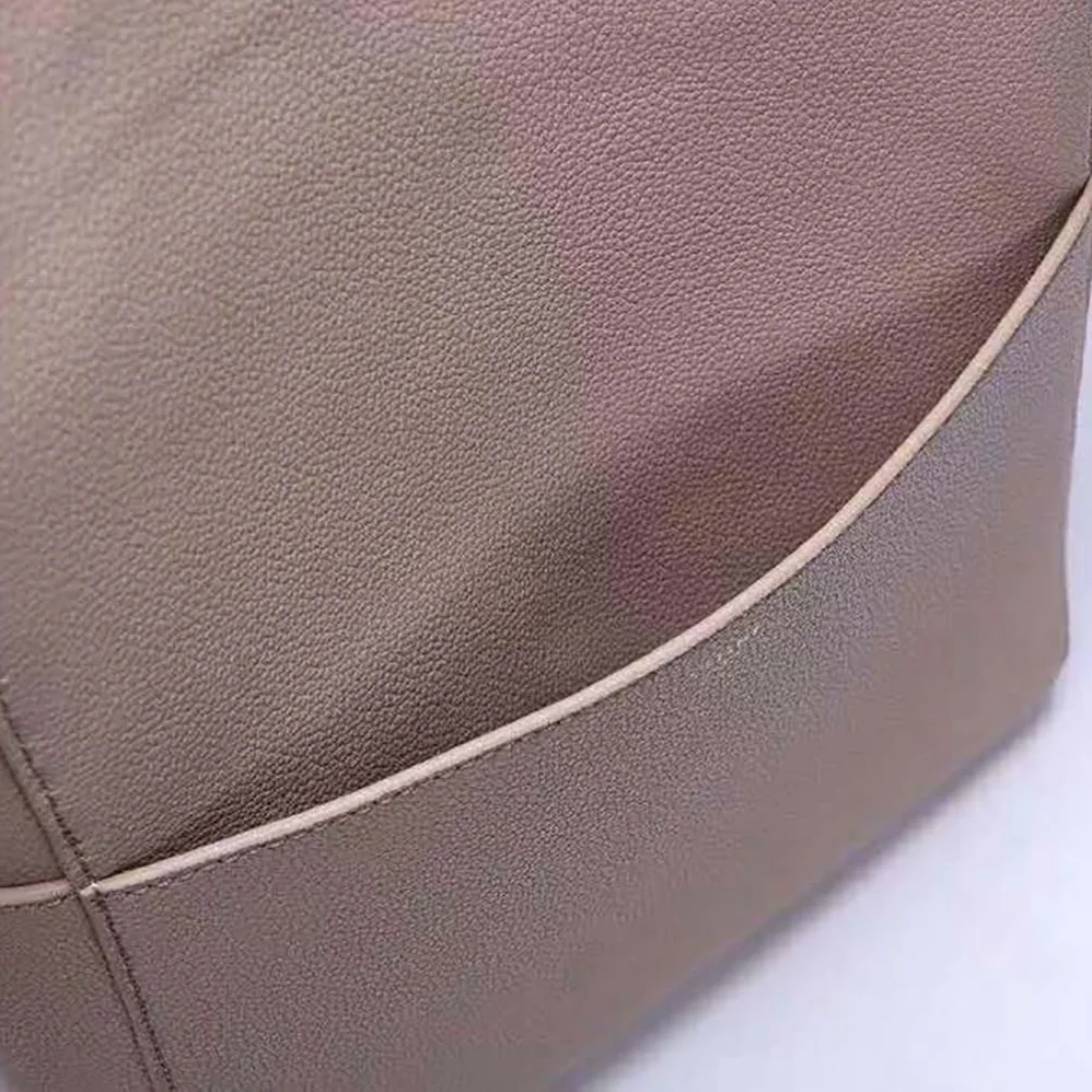Celine Sangle Bucket Bag in Soft Grained Calfskin for Women in Gray Celine Sangle Bucket Bag in Soft Grained Calfskin for Women in Gray
