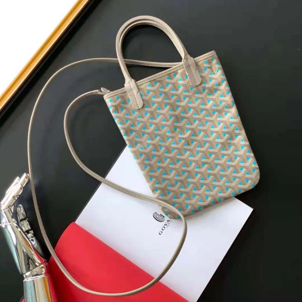 Goyard Poitiers Claire-voie Bag for Women in Blue
