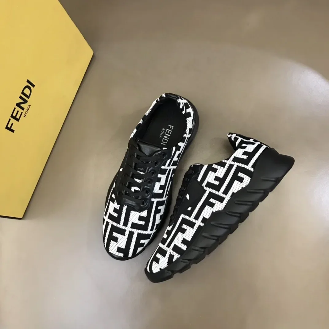 Fendi Force White Sneakers Fendi Force White Sneakers