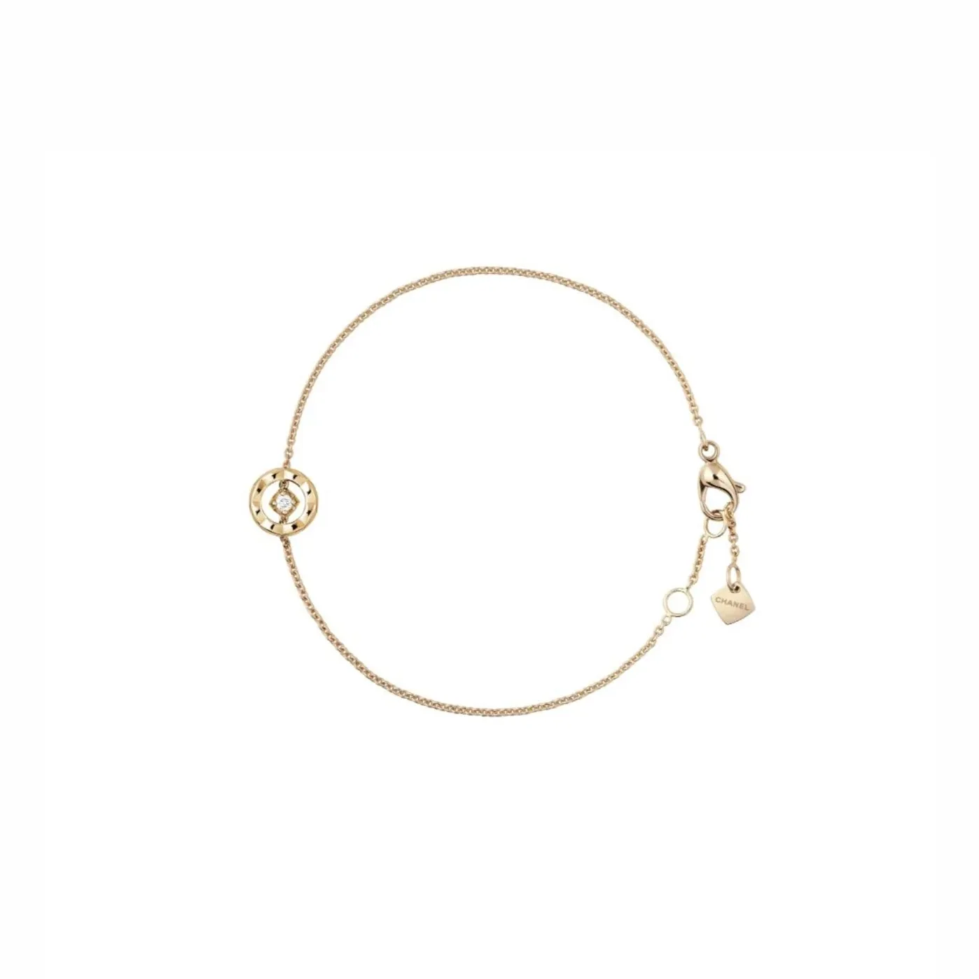 Chanel Coco Bracelet Beige Gold