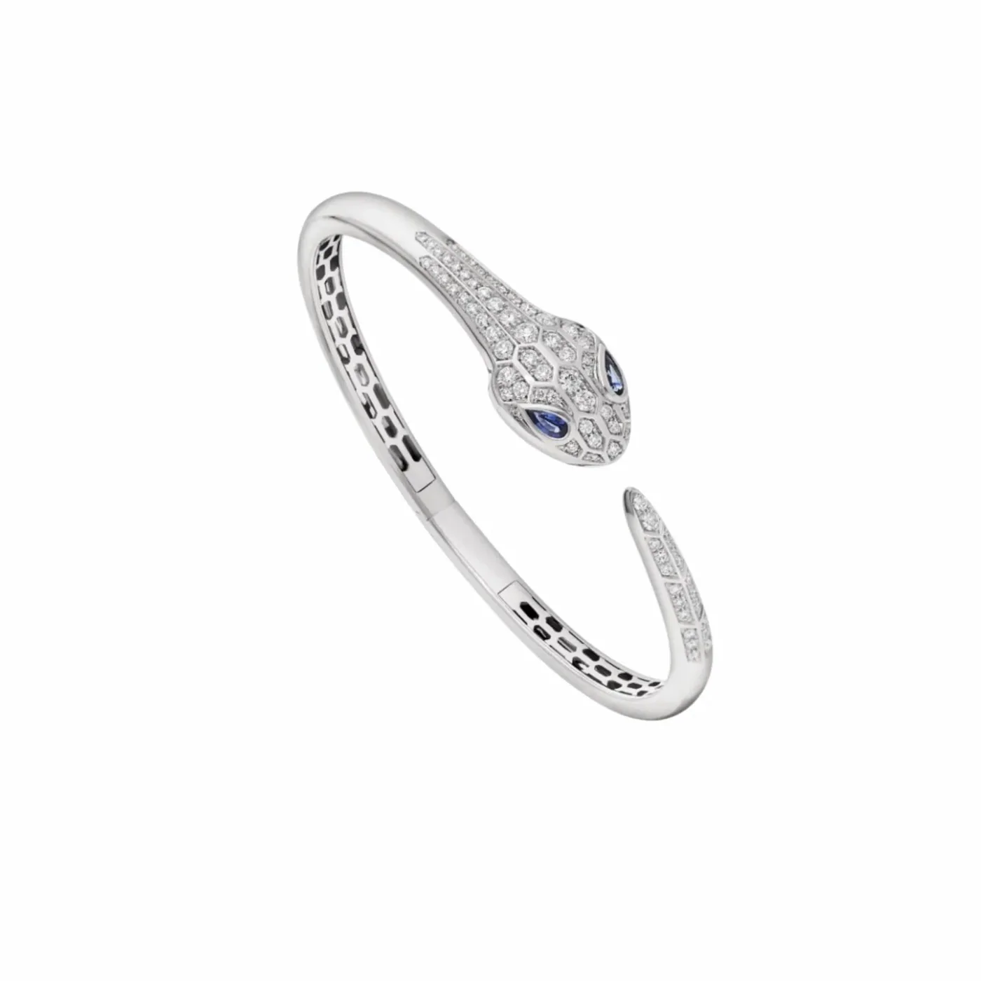 Bvlgari Serpenti Seduttori Bracelet White Gold